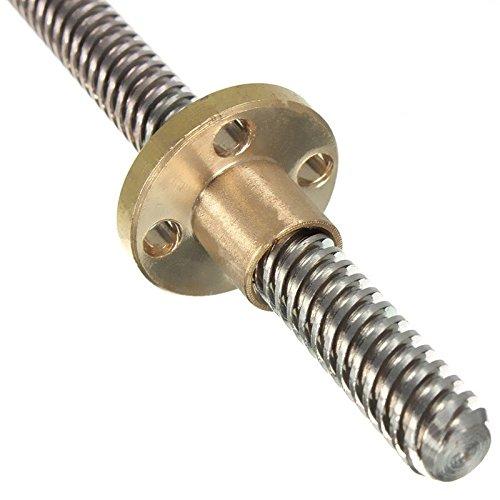Grąžtas Oem T8x400mm Srieginis strypas + veržlė