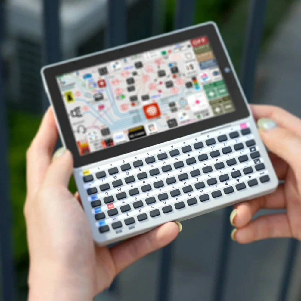 Tab5 klaviatūra – 70 klavišų fizinė klaviatūra, skirta Tab5 – STM32F030C8T6 – M5Stack A164