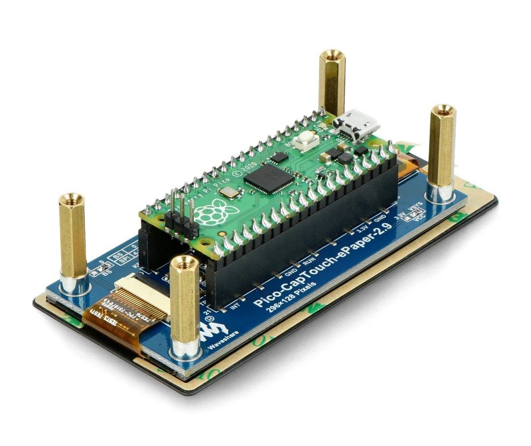 E-Ink ekranas su Raspberry Pi Pico