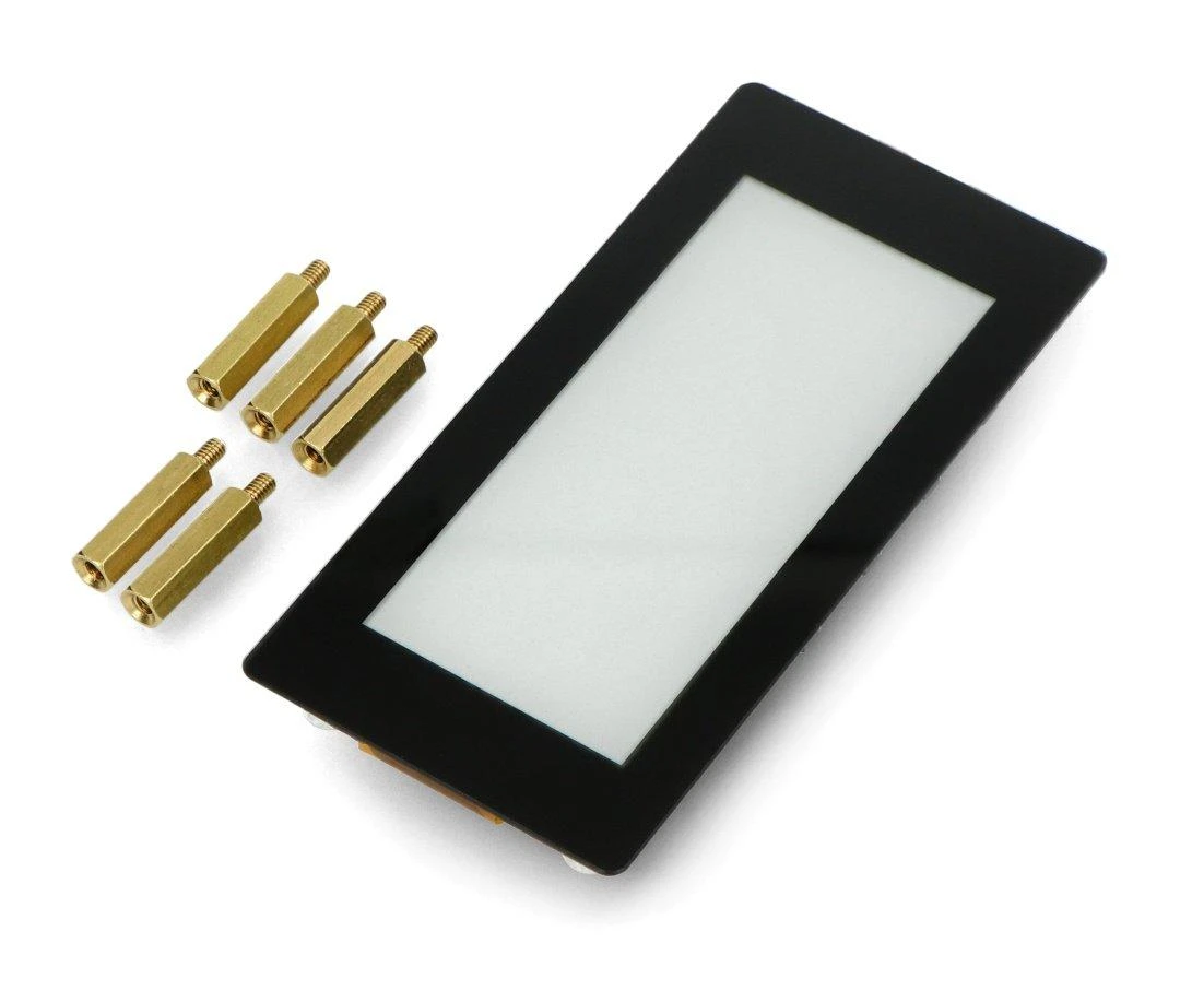 E-ink ekranas 2.9 colio su tvirtinimo elementais