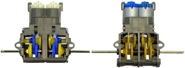 Tamiya 70097, dviguba pavarų dėžė, komplektas