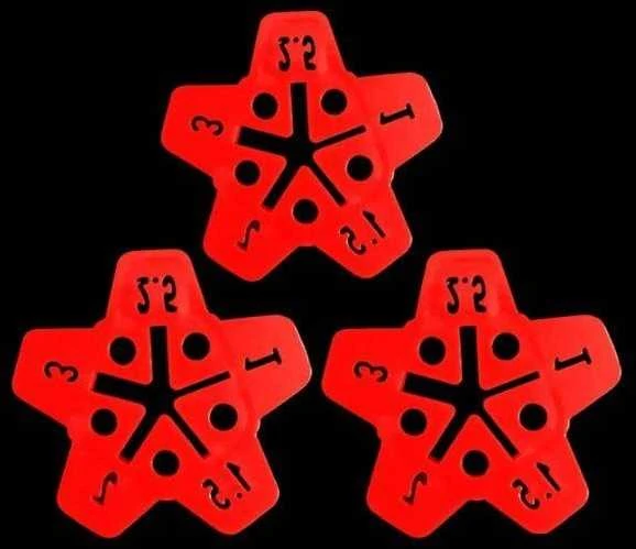 Oem Tarpiklis sujungimams 1-3mm - 50 vnt - Universalus tarpiklis plytelių išlyginimo sistemai.