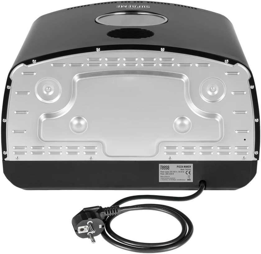Teesa Piec Picos krosnis SUPREME ELITE 2200 W, 450 laipsnių, du kaitinimo elementai, langelis, LED, 33 cm, įvairios kepimo programos