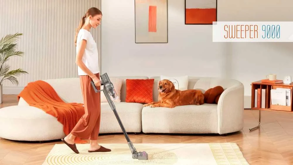 TEESA SWEEPER 9000 2in1 belaidis dulkių siurblys