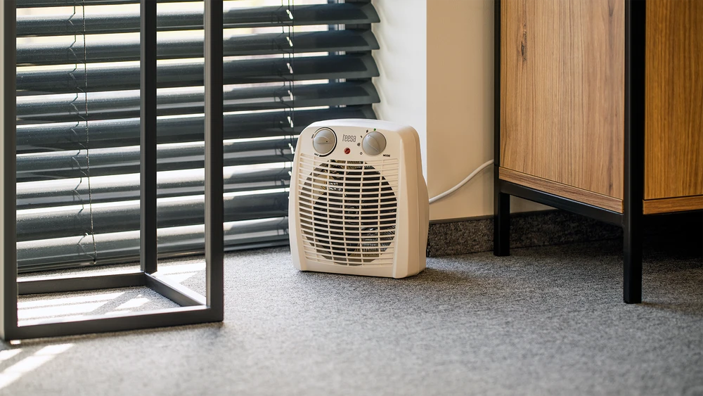Teesa TSA8059 elektrinis patalpų šildytuvas Baltas 2000 W ventiliatorius elektrinis patalpų šildytuvas