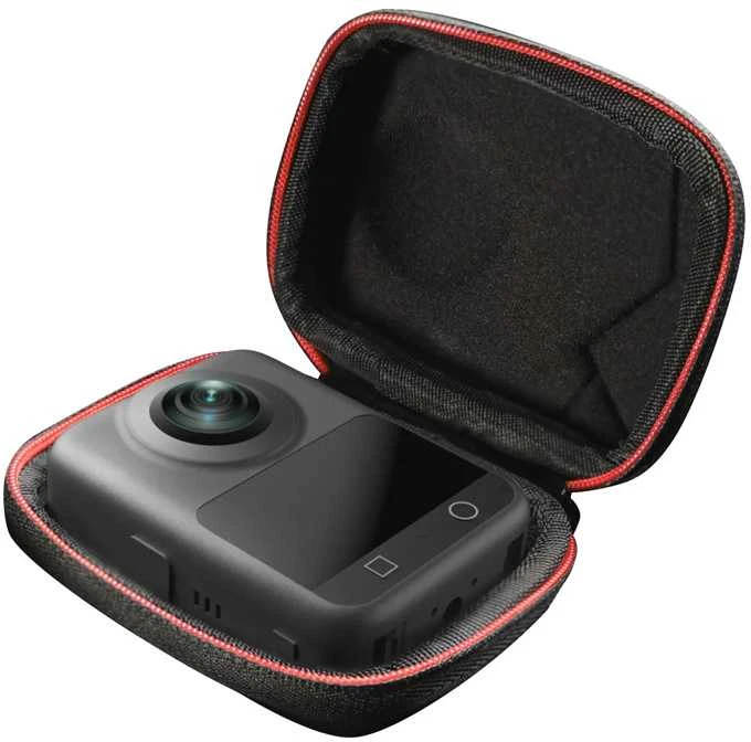 „Telesin DJI Osmo 360“ apsauginis krepšys, pilnai uždarytas