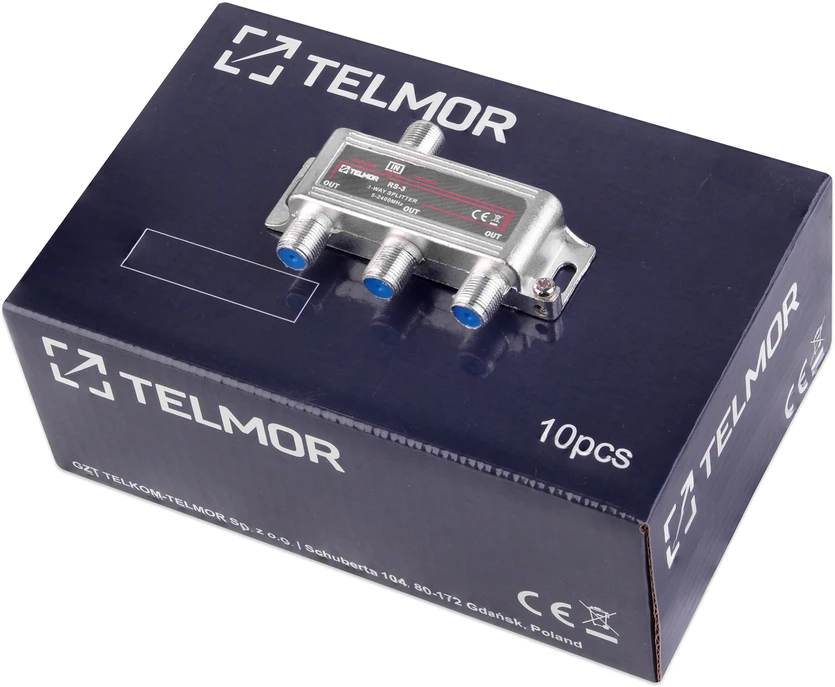 Telkom Telmor RS-3 SPLITTER 3BX 2.4G DC TELMOR