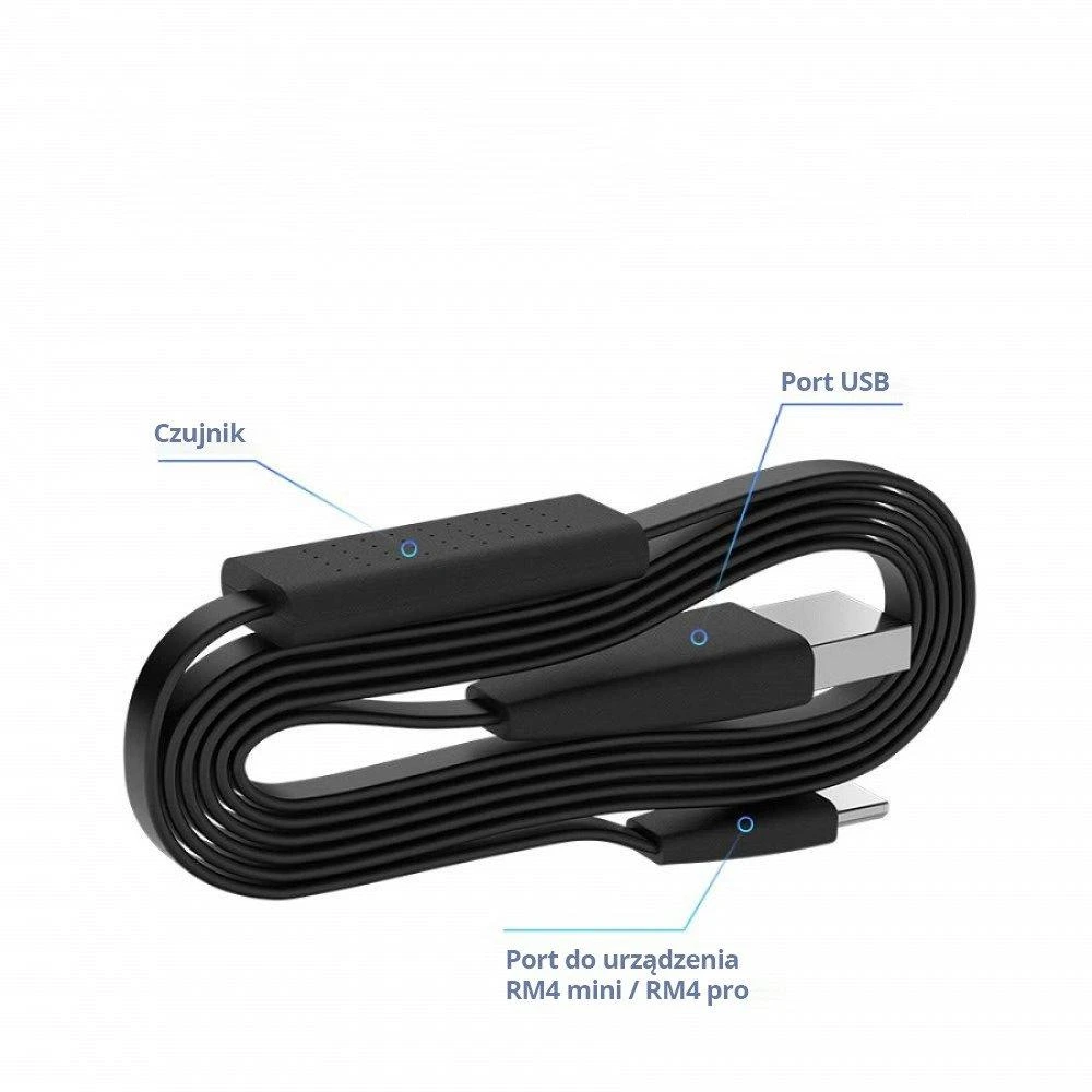 Temperatūros ir drėgmės jutiklis Broadlink RM4 mini