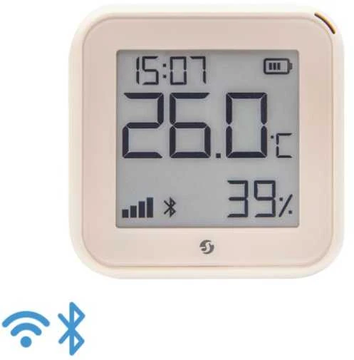 Shelly H&T GEN3 Wifi temperatūros ir drėgmės sensorius IVORY