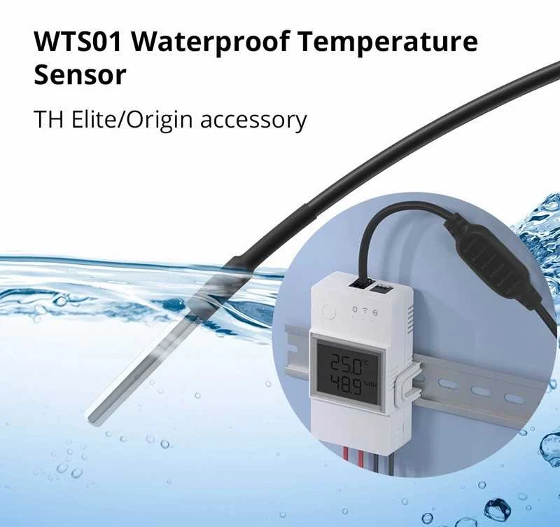 Temperatūros jutiklis Sonoff WTS01