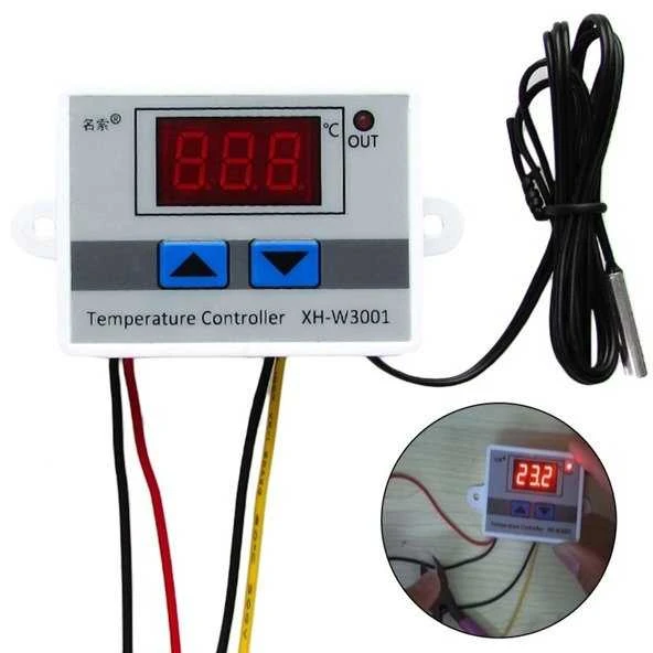 Oem Termostatas XH-W3001 matavimo diapazonas nuo -50°C iki 110°C - 110-220VAC