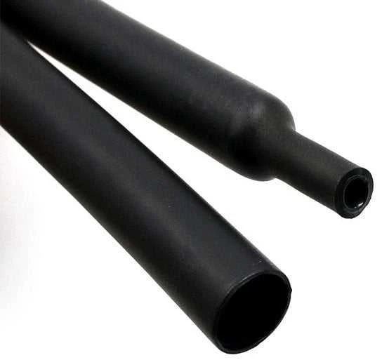 Oem Termovamzdelis 3 / 1 su klijais 4.8mm juodas 1m