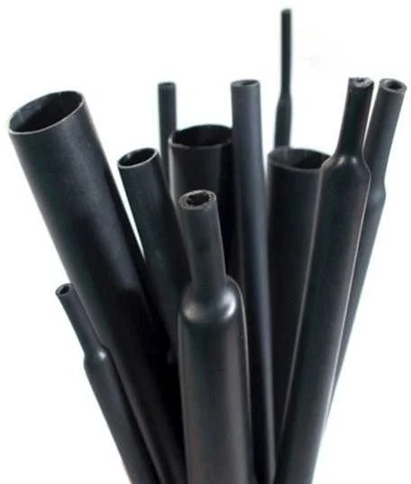 Oem Termovamzdelis 3 / 1 su klijais 4.8mm juodas 1m