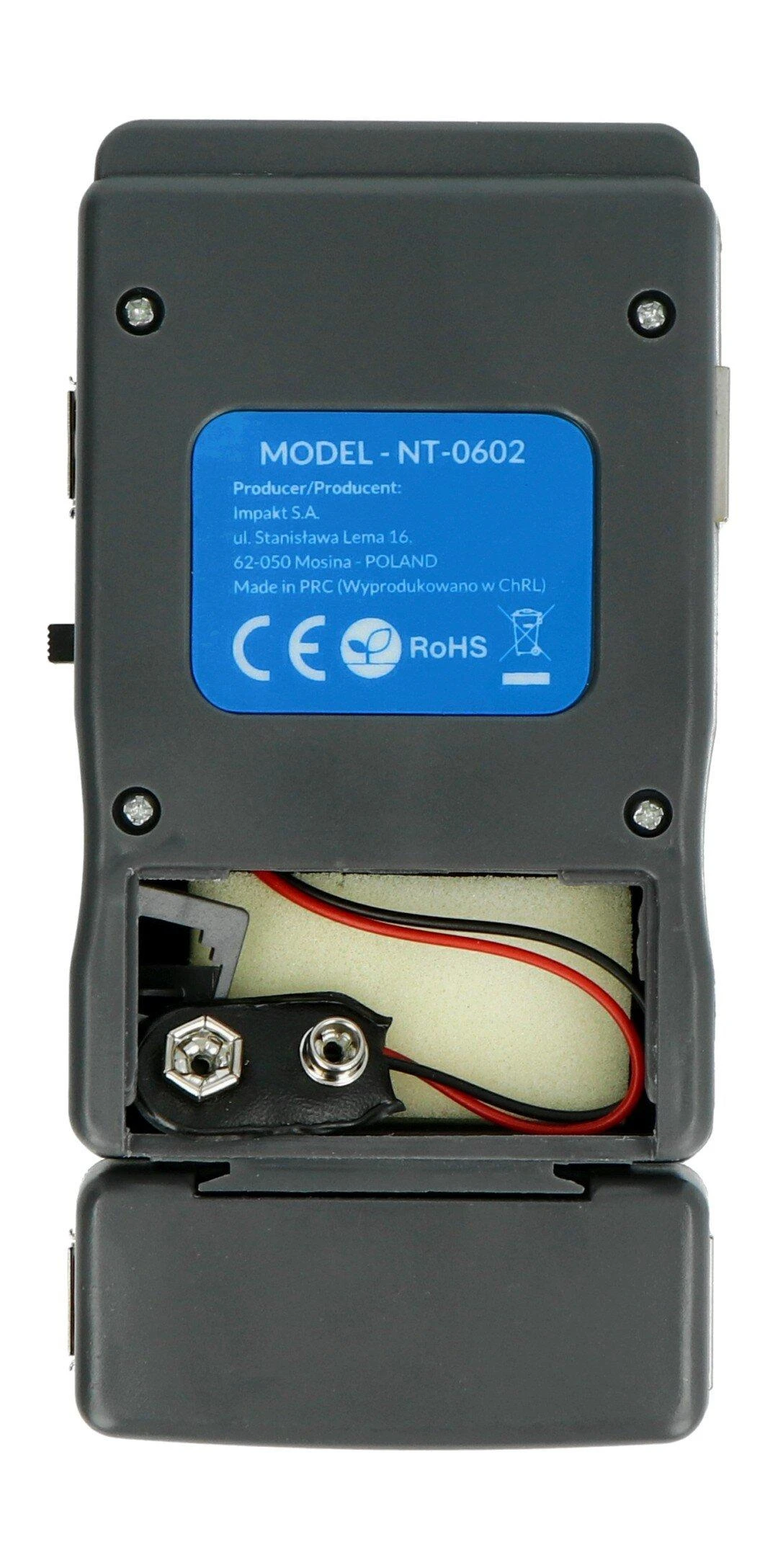 LANBERG NT-0403 laidų testeris, skirtas RJ45 RJ-11 USB jungtimis užbaigtiems laidams