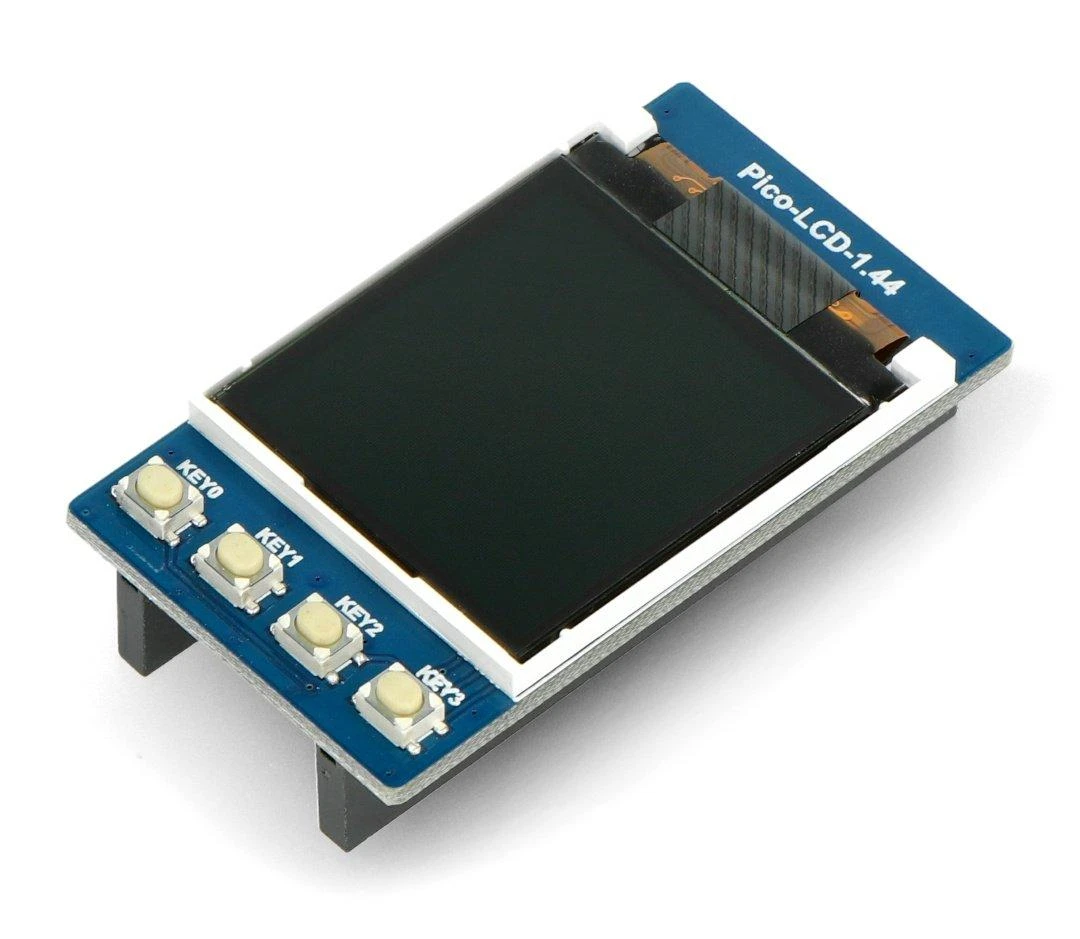 Waveshare Pico LCD 1.44 ekranas su mygtukais