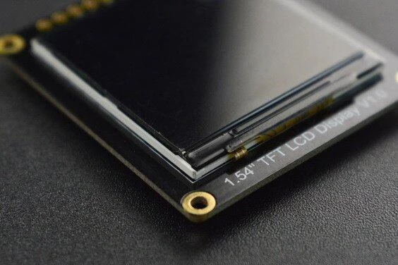 TFT LCD ekranas, 1.54" 240 x 240 px IPS, su Micro SD kortelės lizdu, DFRobot DFR0649