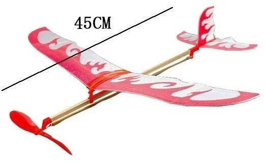 Oem Thunder Bird 500 mm guma varomas lėktuvas - guminė juostelė vaikams