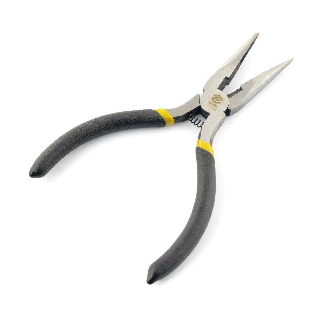Tiesios replės 125mm Vorel 42303 - juodos