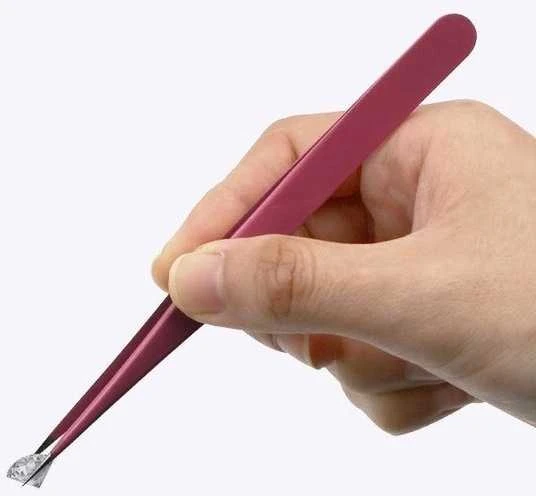 Oem Tiesus modeliavimo pincetas - blakstienų priauginimo pincetas