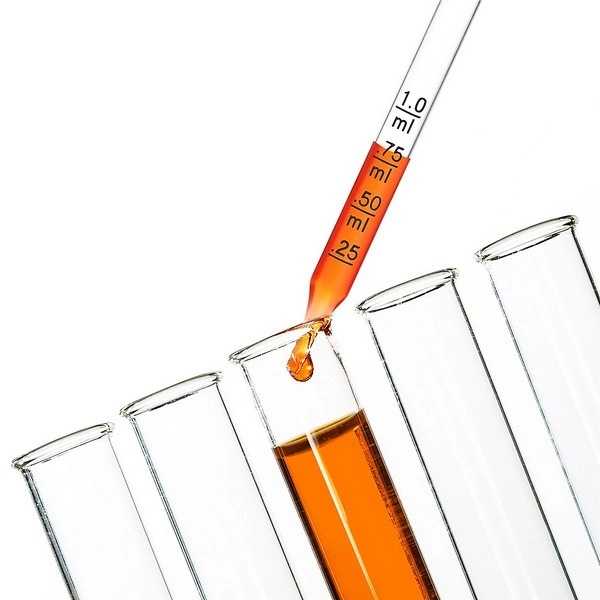 Oem Tiesus stiklinis lašintuvas - 1 ml - stiklinė pipetė - lašintuvas
