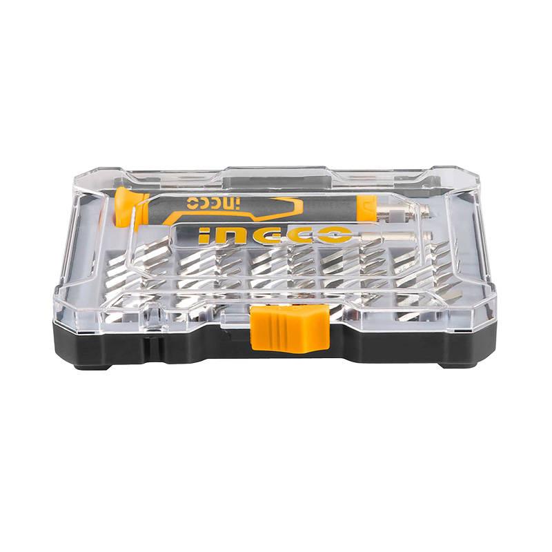 Tiksliųjų atsuktuvų rinkinys INGCO HKSDB0348, 32 vnt