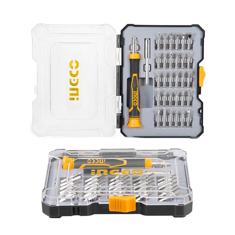 Tiksliųjų atsuktuvų rinkinys INGCO HKSDB0348, 32 vnt