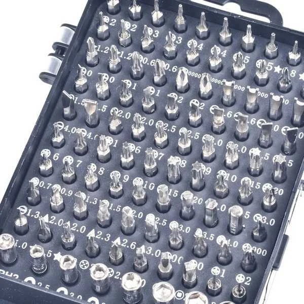 Oem Tiksliųjų įrankių rinkinys – 115 viename – atsuktuvai