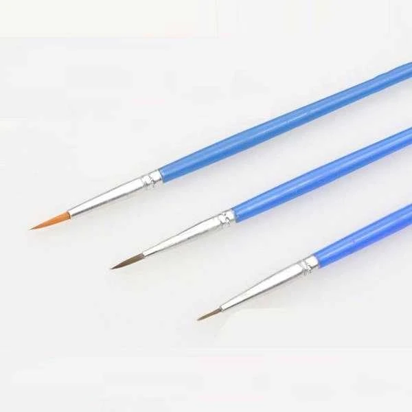 Oem Tikslus šepetėlis 8x1.5 mm - mažas šepetėlis, skirtas dažyti akvarele