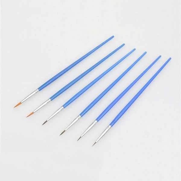 Oem Tikslus šepetėlis 8x1.5 mm - mažas šepetėlis, skirtas dažyti akvarele