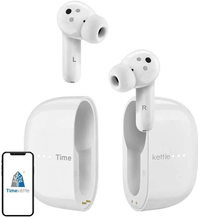 Ausinės - vertimo įrenginys Timeketle M3, Baltos spalvos