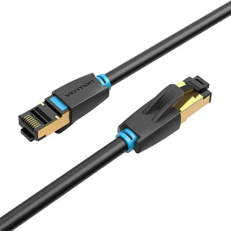 Tinklo kabelis cat.8 SFTP Vention IKABQ 20m Juodas