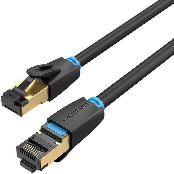 Tinklo kabelis cat.8 SFTP Vention IKABQ 20m Juodas