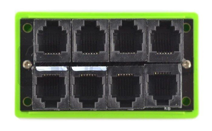RJ12 skirstytuvas su 8 lizdais