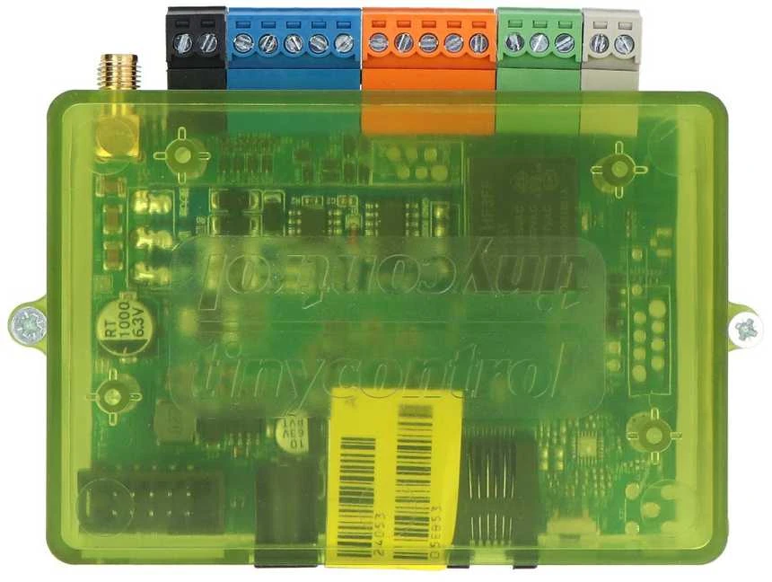 Tinycontrol LK4 valdiklis su spalvotais gnybtais