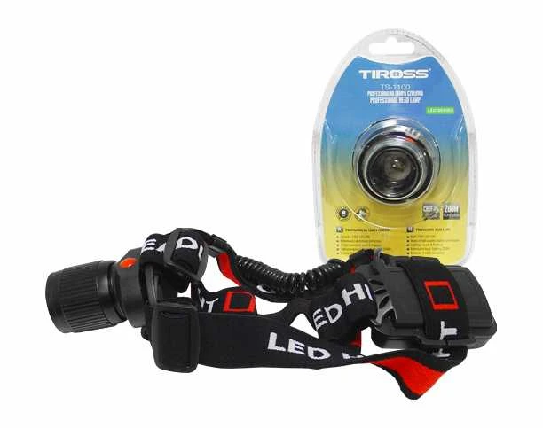 Tiross Žibintuvėlis Ant Galvos TS-1100 3W LED