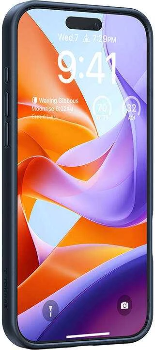 Torras Ostand Pro dėklas, skirtas iPhone 16 ProMax (juodas