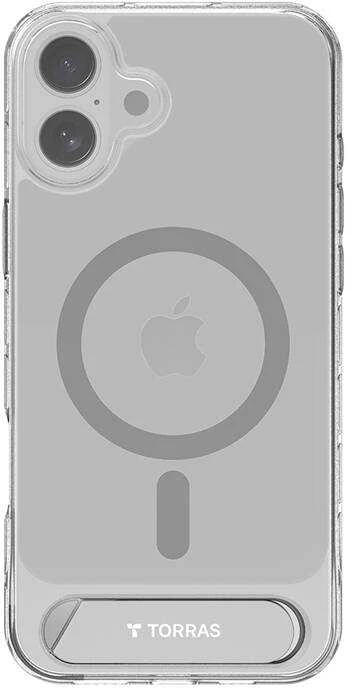„Torras Pstand“ serijos dėklas, skirtas „iPhone 16“ (skaidrus)