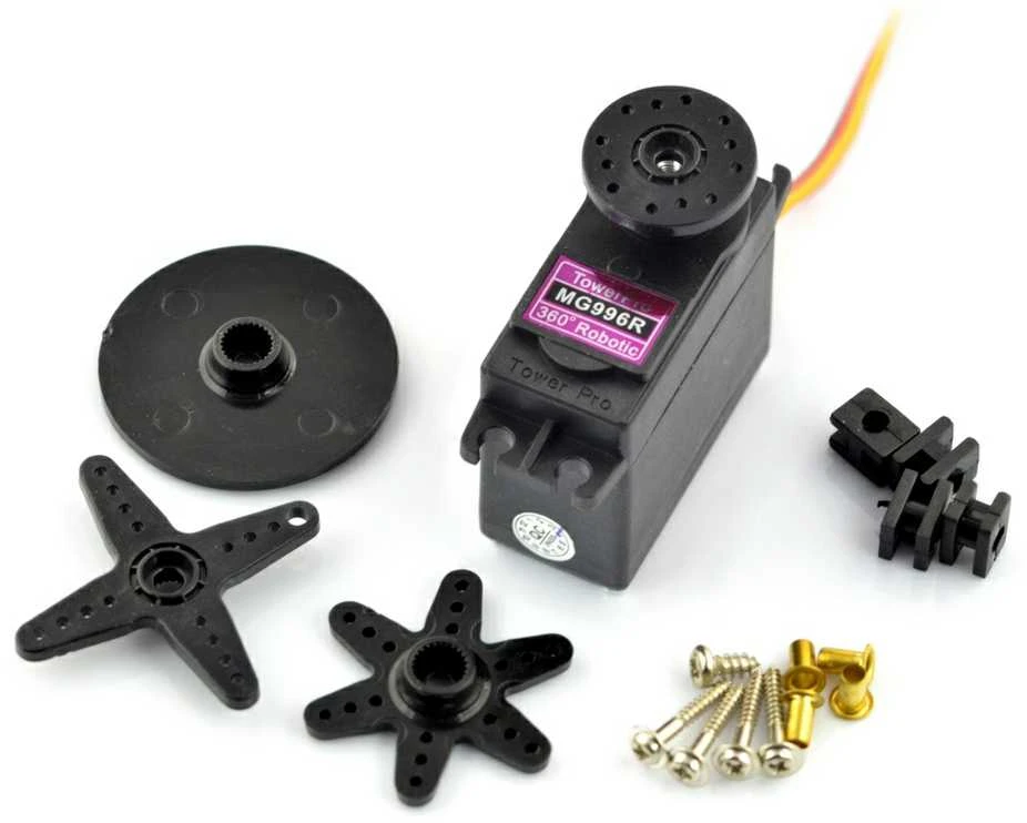Tower Pro TowerPro MG-996R Servo Robot 360 nuolatinis veikimas 360 laipsnių