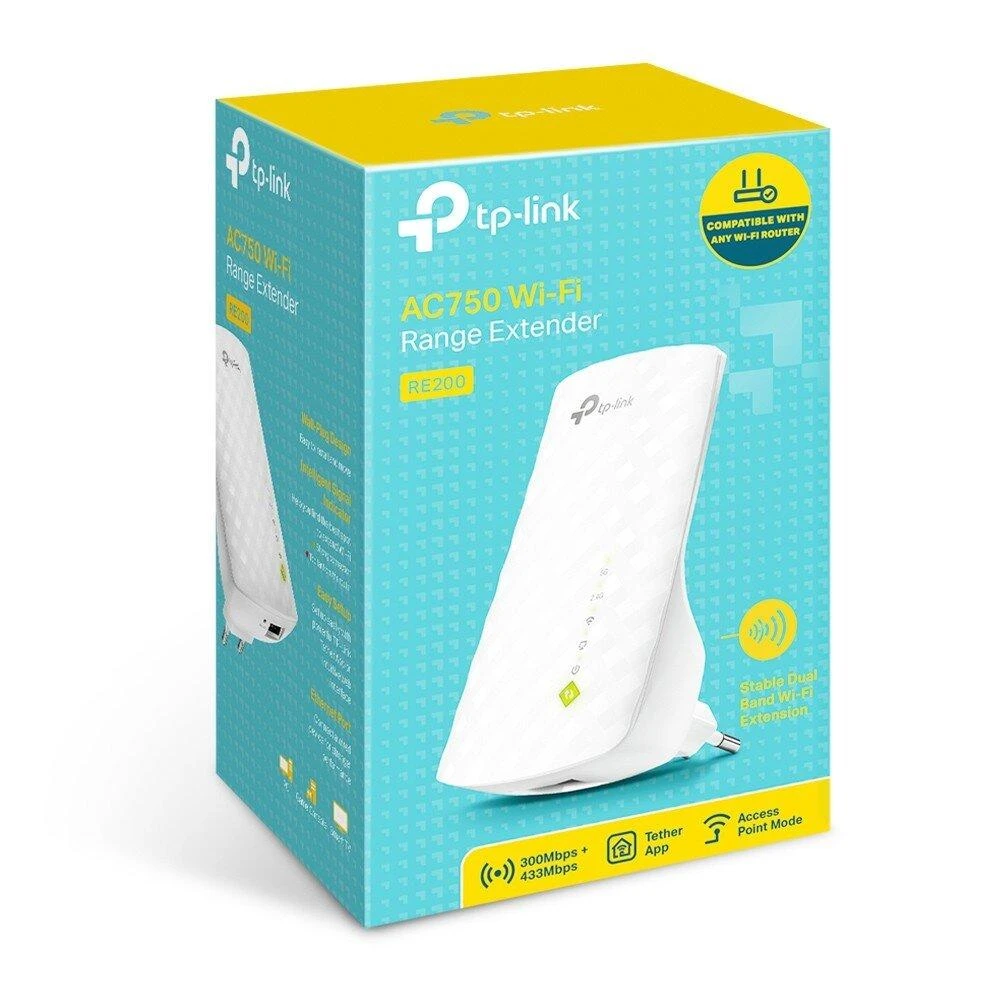 Belaidžio Wi-Fi ryšio stiprintuvas TP-Link RE200