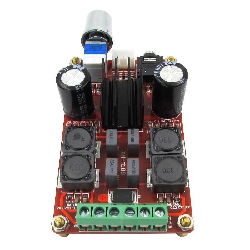 TPA3116D2 2x50W stiprintuvo modulis su garsumo reguliatoriumi