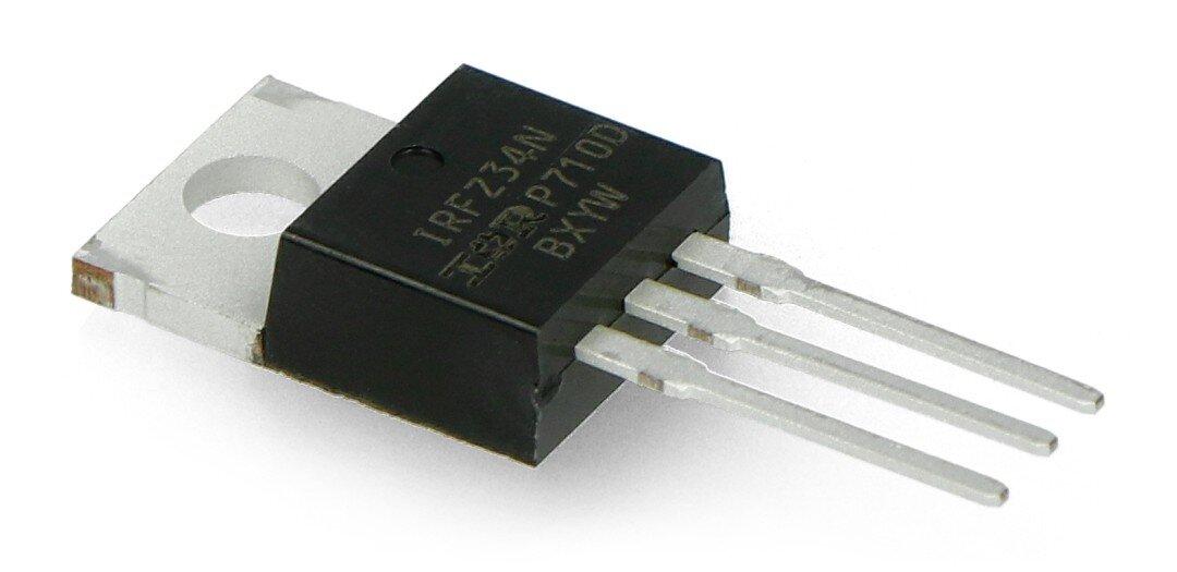 Oem Tranzistorius N-MOSFET IRFZ34N - THT - 5 vnt.