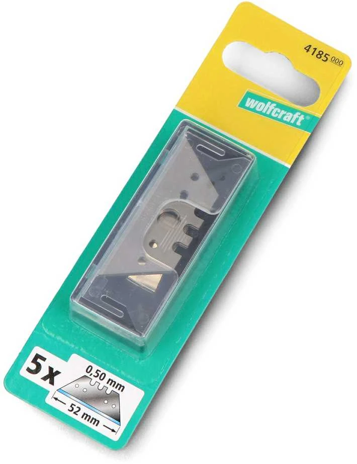 WOLFCRAFT OSTRZA TRAPEZOWE 52mm/5szt.