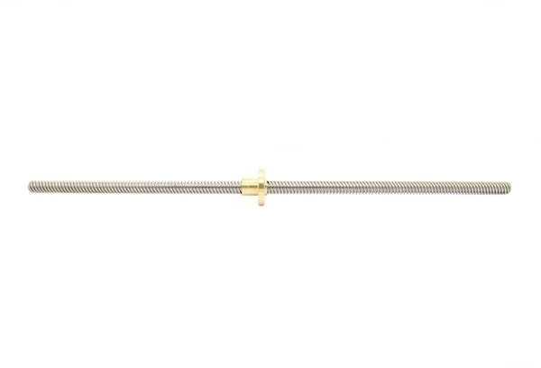 Grąžtas Oem Trapecinis varžtas T8x8 - 250mm + bronzinė veržlė - THSL-300-8D