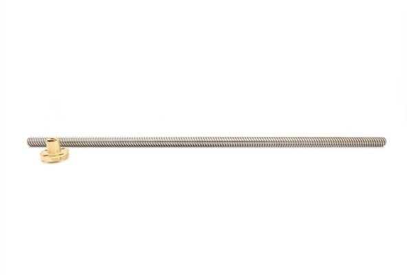 Grąžtas Oem Trapecinis varžtas T8x8 - 250mm + bronzinė veržlė - THSL-300-8D