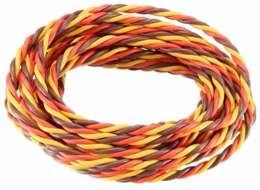 Oem Trijų gyslų servo kabelis 0.30 mm - susuktas - 60 gyslų kabelis