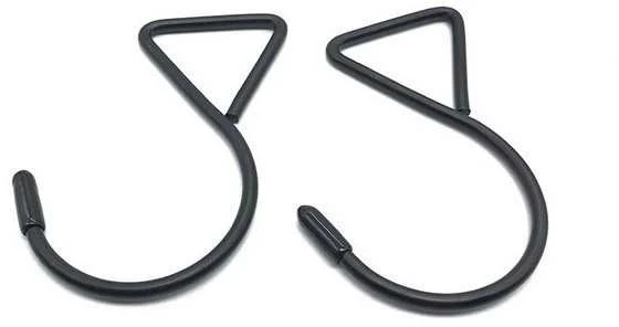 Oem Trikampis kablys - S tipo - 90mm - metalinis kablys