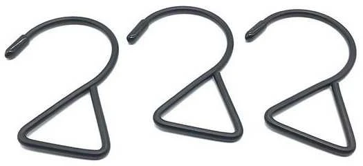 Oem Trikampis kablys - S tipo - 90mm - metalinis kablys