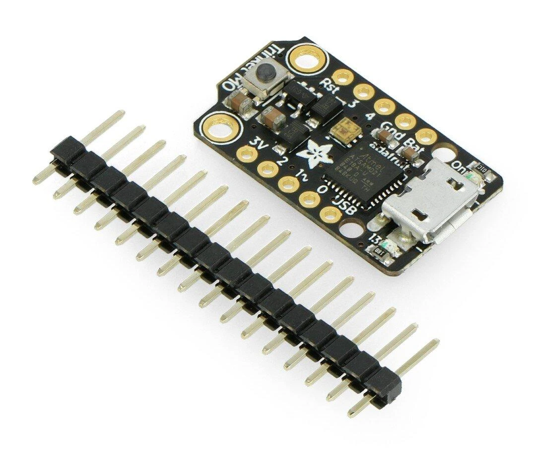 Trinket M0 mikrovaldiklis, CircuitPython ir Arduino IDE, Adafruit 3500