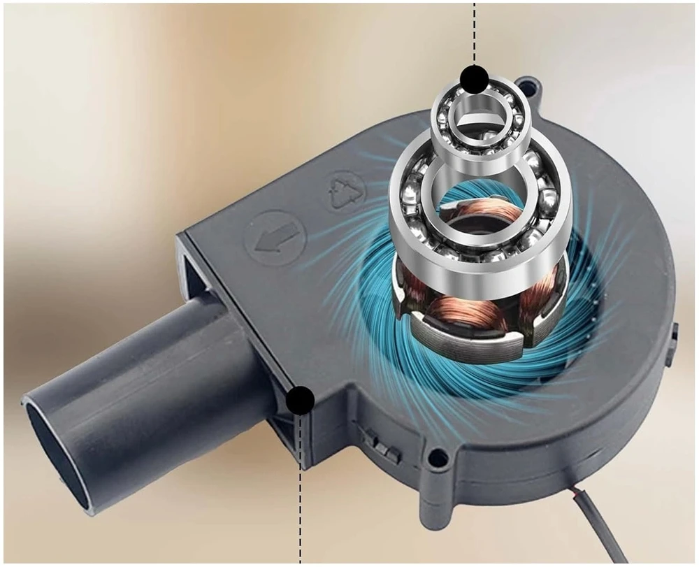 Turbininis ventiliatorius 50x50 BLOWFAN 12V - RepRap 3D spausdintuvas