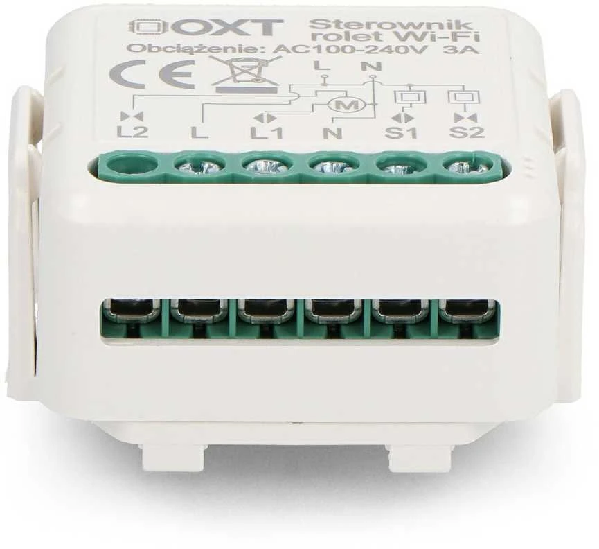 Tuya – 230V WiFi roletų valdiklis – Android/iOS programa – OXT T227